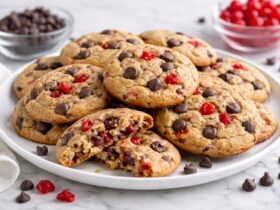 Maraschino Cherry Chocolate Chip Cookies Recipe