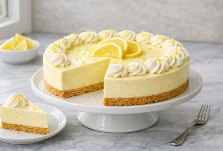 No-Bake Lemon Cheesecake Recipe