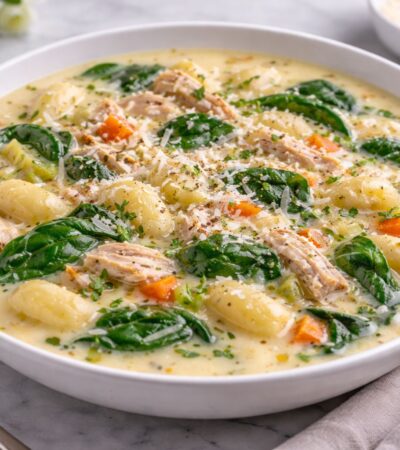 Olive Garden Chicken Gnocchi Soup Recipe