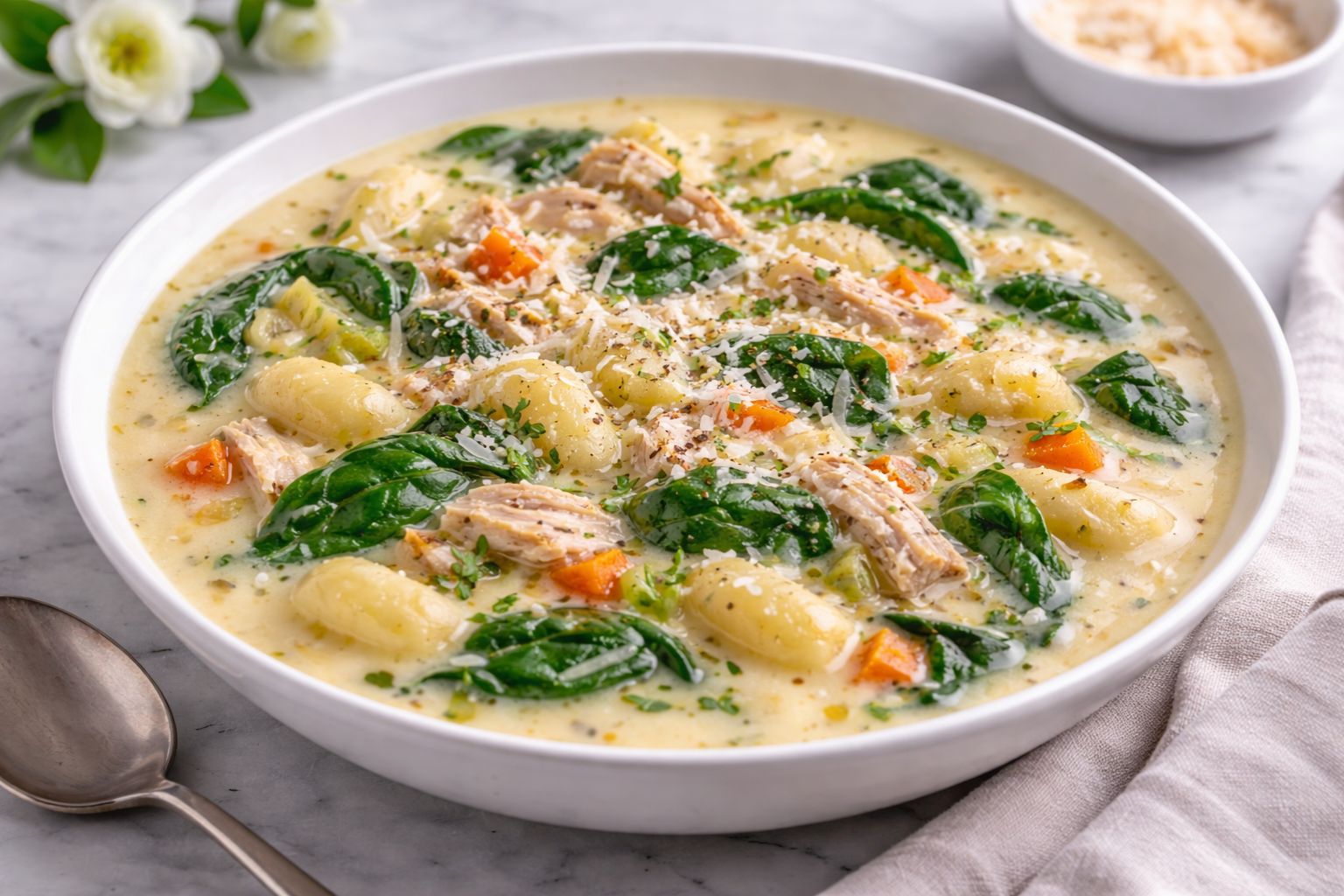 Olive Garden Chicken Gnocchi Soup Recipe