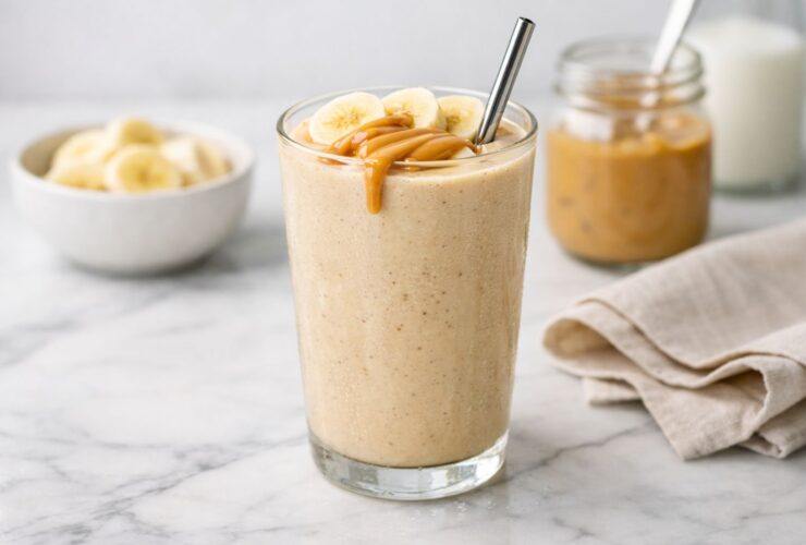 Peanut Butter Banana Smoothie Recipe