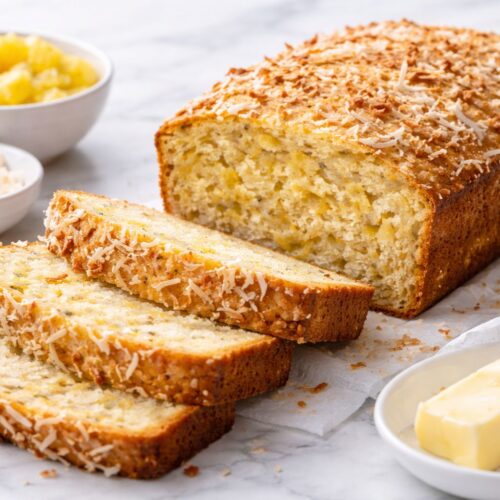 Pineapple Coconut Bread Recipe