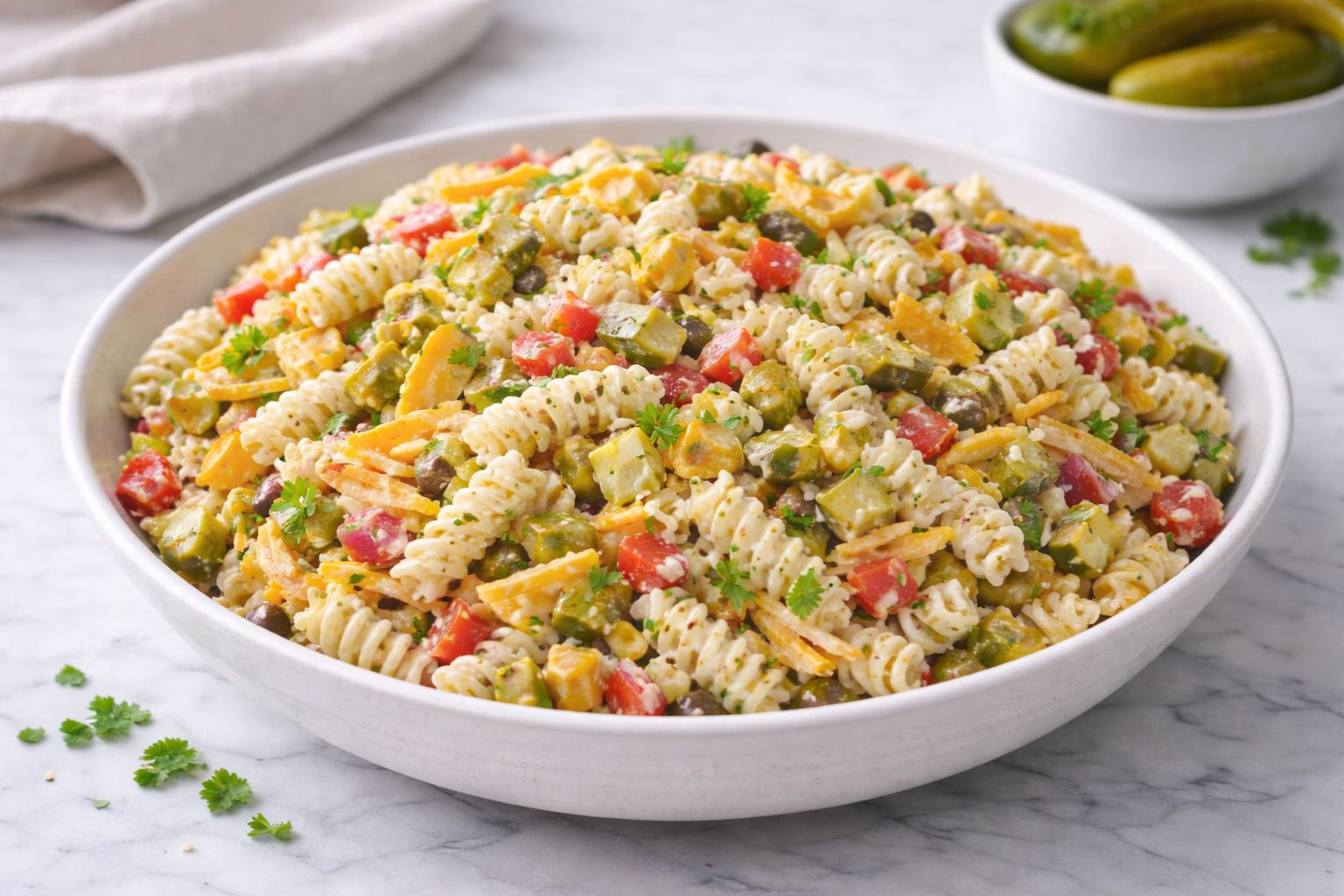 Pioneer Woman Dill Pickle Pasta Salad