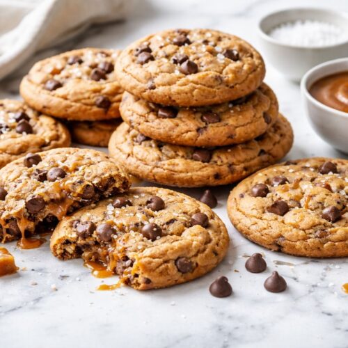 Salted Caramel Chocolate Chip Cookies Recipe