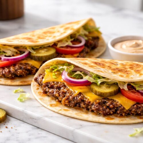Smash Burger Recipe Tortilla