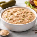 Spicy Dill Pickle Burger Sauce