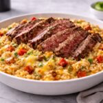 Steak Queso Rice Recipe