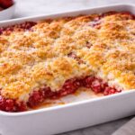 Strawberry Cheesecake Dump Cake Recipe