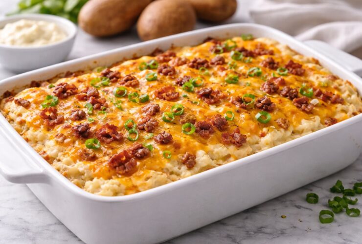 Twice Baked Potato Casserole Recipe