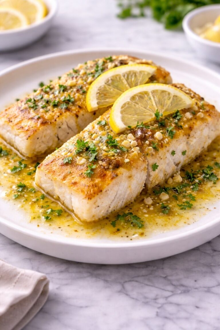 Zesty Lemon Butter Fish Fillet Recipe - Culinary Pearl
