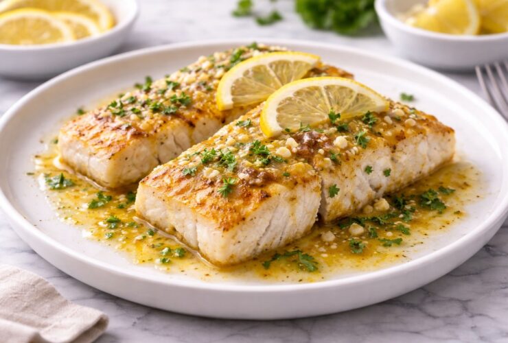 Zesty Lemon Butter Fish Fillet