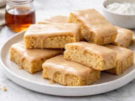 Baked Maple Donut Bars Recipe