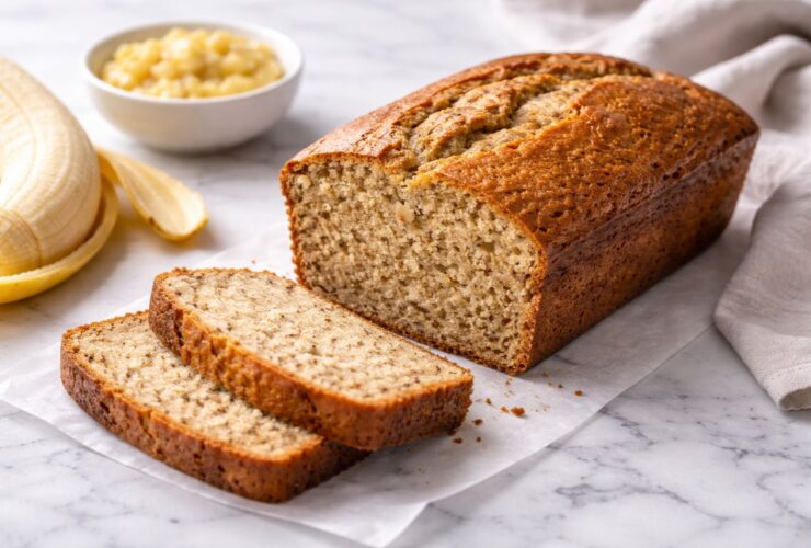 Banana Bread Recipe 2 Bananas