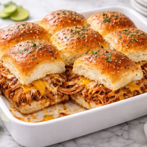 Bbq Chicken Sliders Hawaiian Rolls