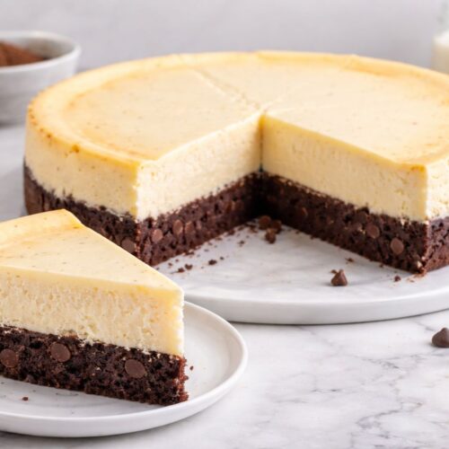 Brownie Bottom Cheesecake Recipe