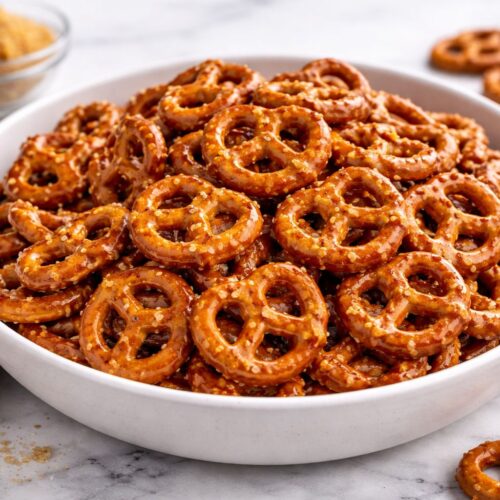 Butter Toffee Pretzels Recipe