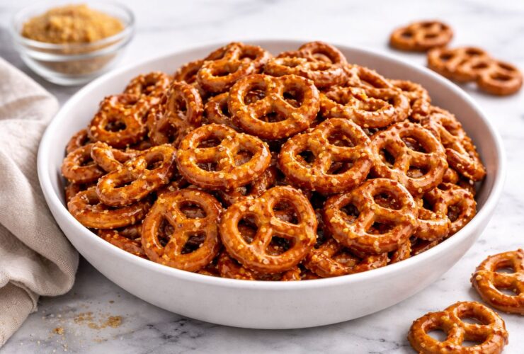 Butter Toffee Pretzels Recipe