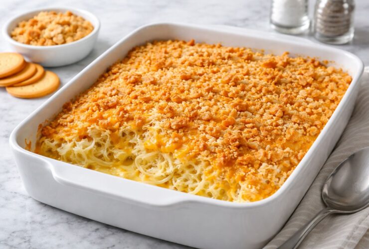 Cabbage Casserole With Ritz Crackers