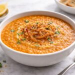 Caramelized Onion Red Lentil Soup