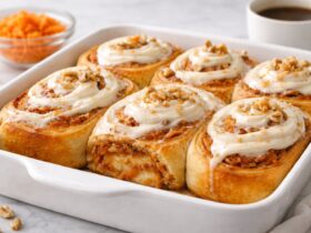 Carrot Cake Cinnamon Rolls Recipe