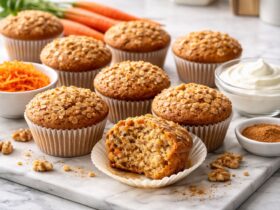Carrot Cake Yogurt Muffins Recipe