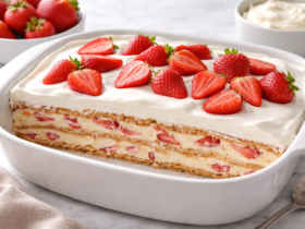 Strawberry Eclair Cake Recipe