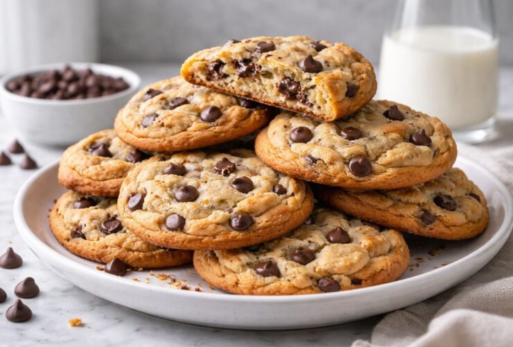 Chocolate Chip Cheesecake Cookies