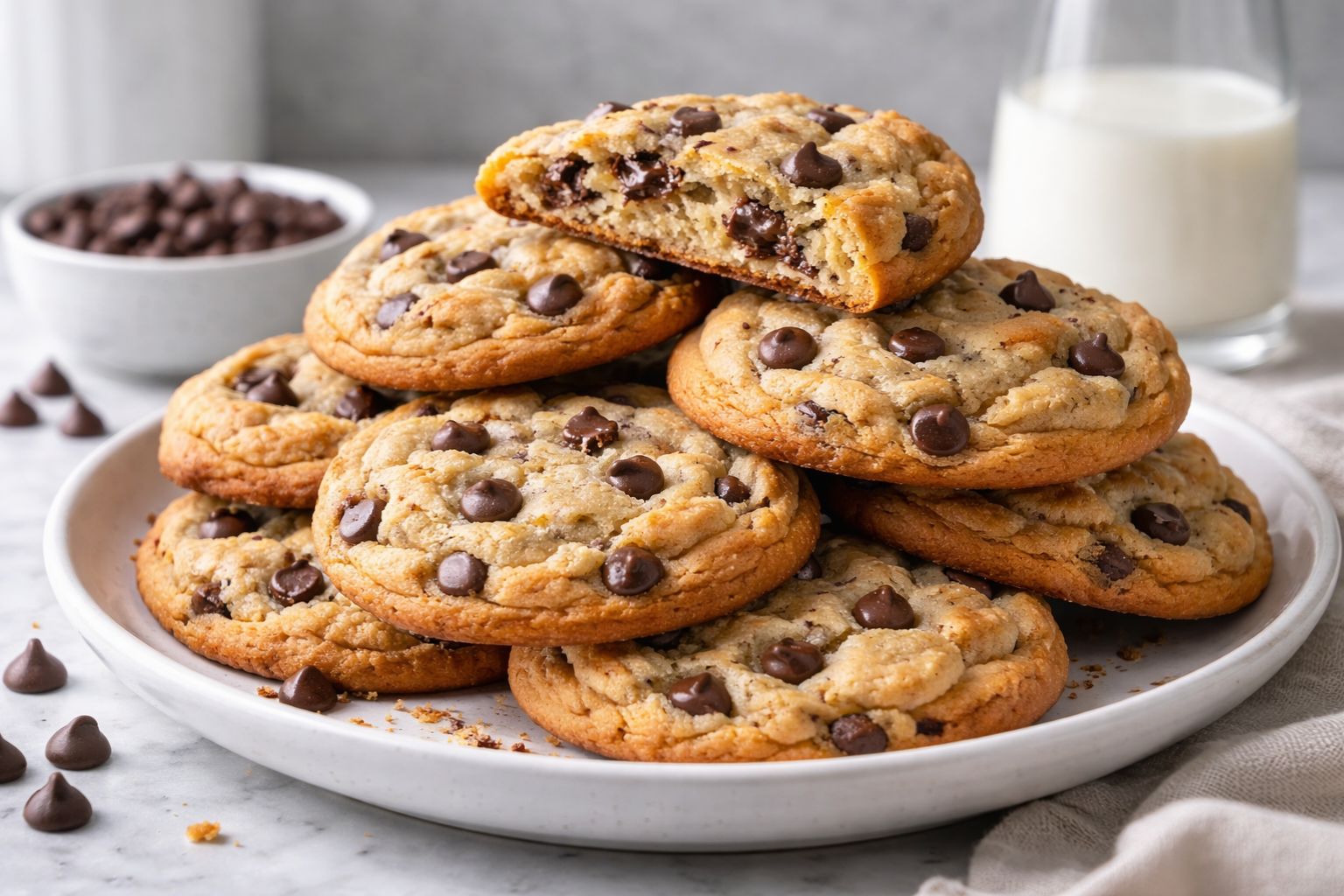 Chocolate Chip Cheesecake Cookies
