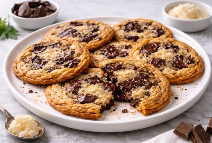 Chocolate Miso Pan-Bang Cookies
