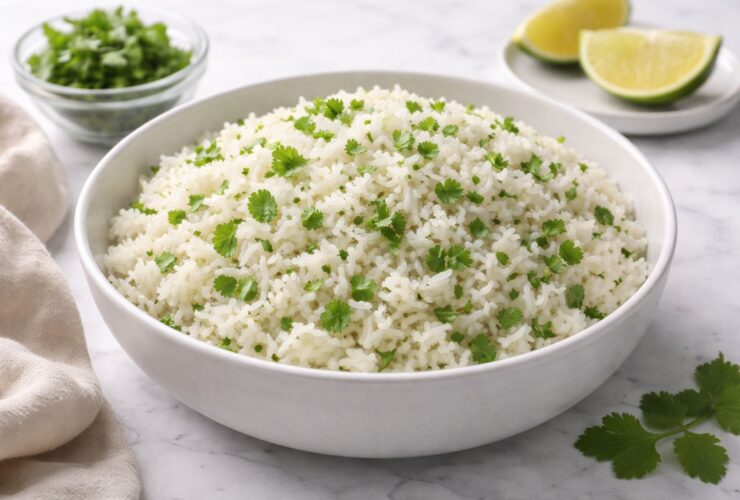 Cilantro Lime Rice In Rice Cooker