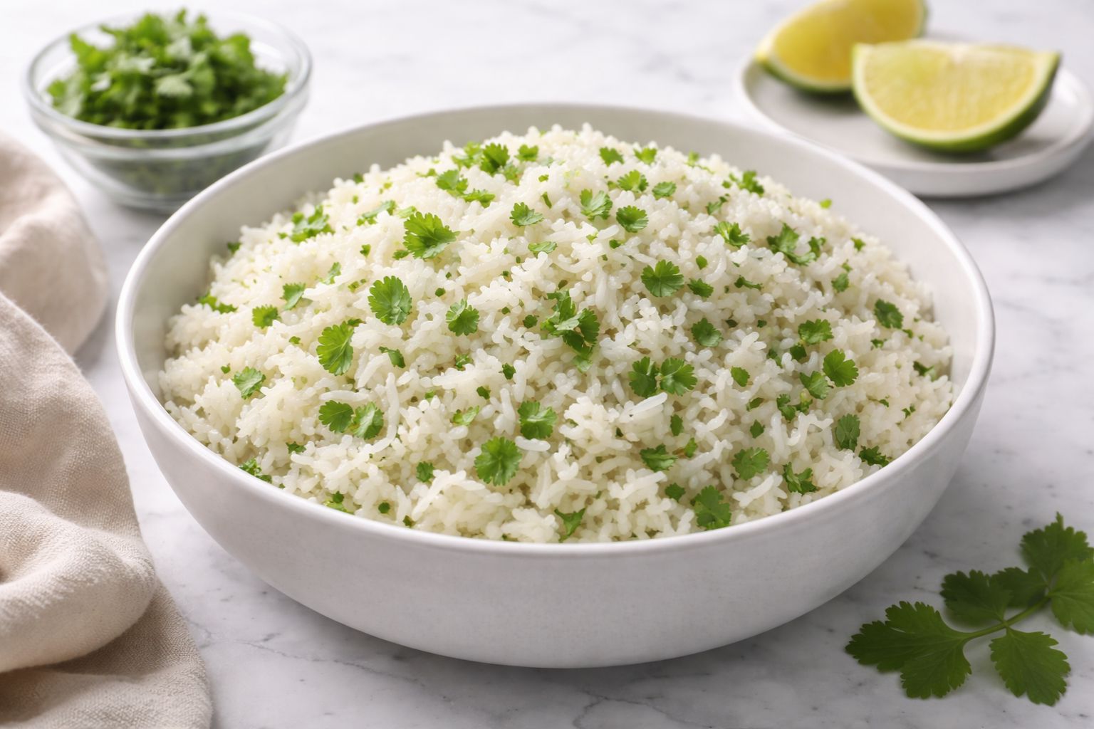 Cilantro Lime Rice In Rice Cooker