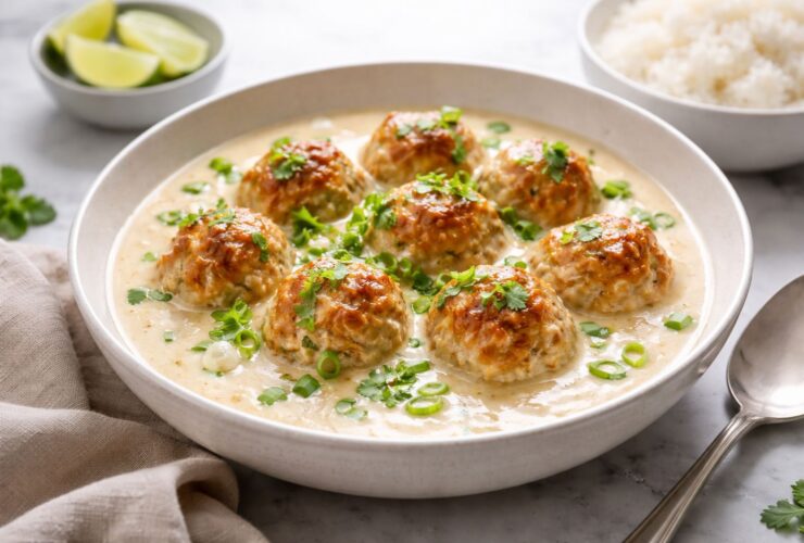 Coconut Chicken Meatballs Recipe