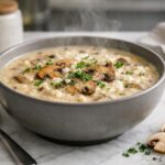 Cottage Cheese Mushroom Soup