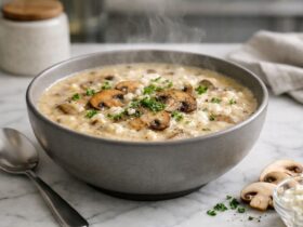 Cottage Cheese Mushroom Soup