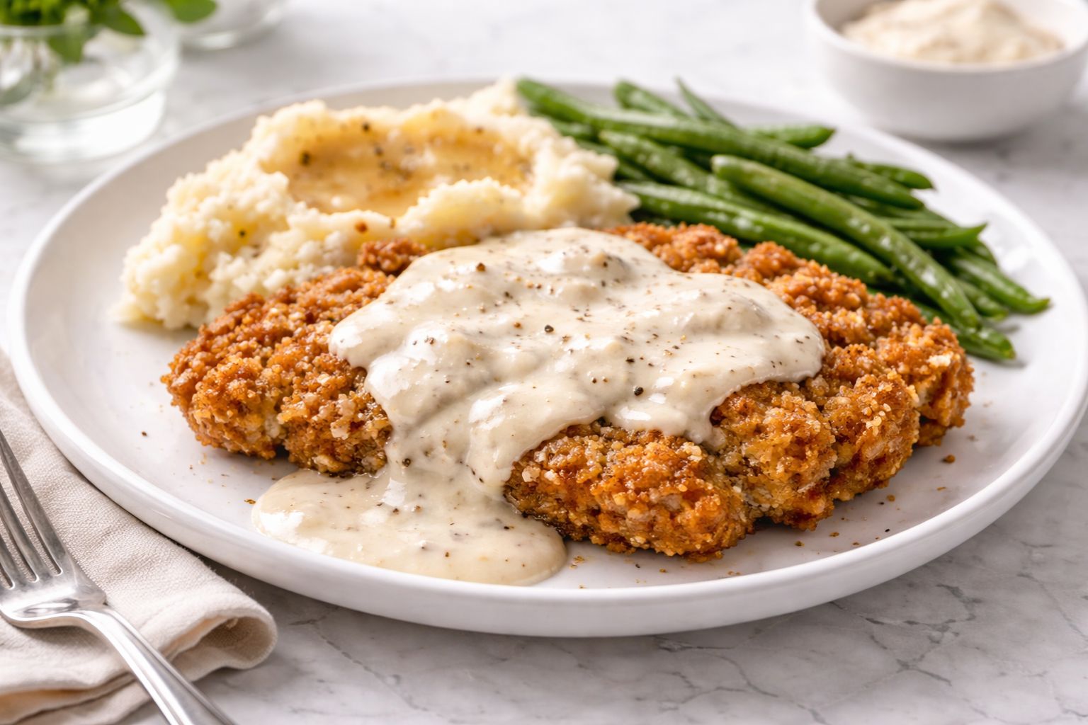 Country Fried Steak and Gravy