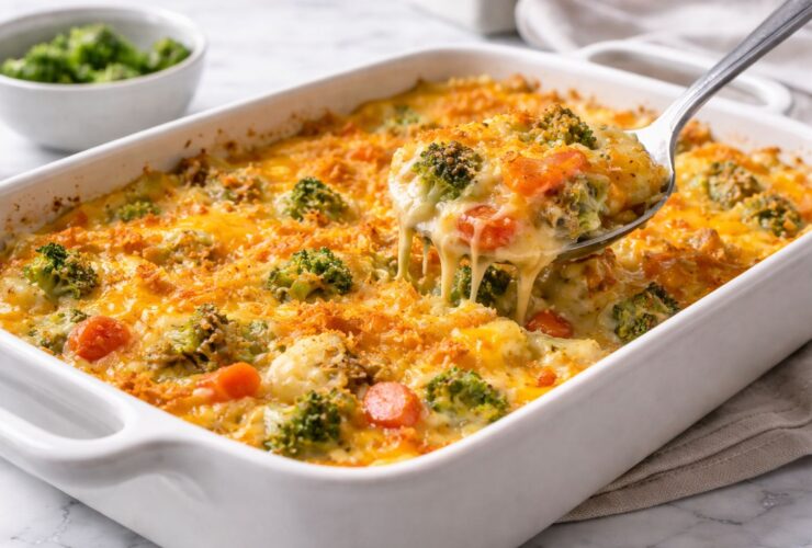 Creamy Winter Vegetable Casserole