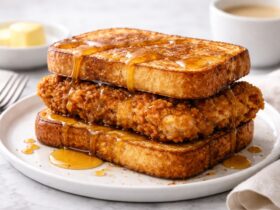 French Toast Fried Chicken Sandwich