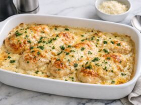 Garlic Parmesan Chicken Casserole
