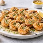 Garlic Parmesan Shrimp Skewers Recipe