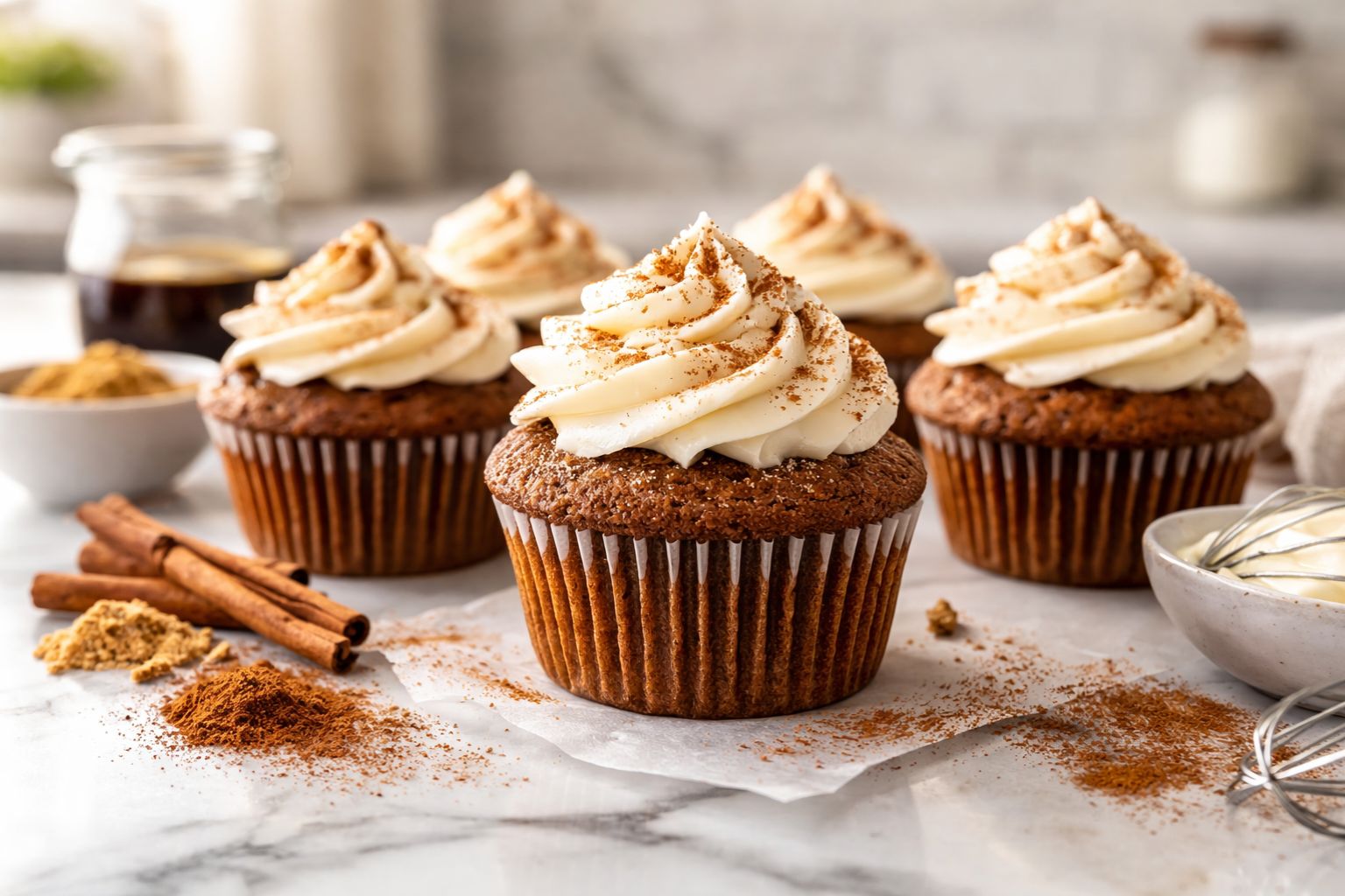 Easy Gingerbread Cupcakes Recipe