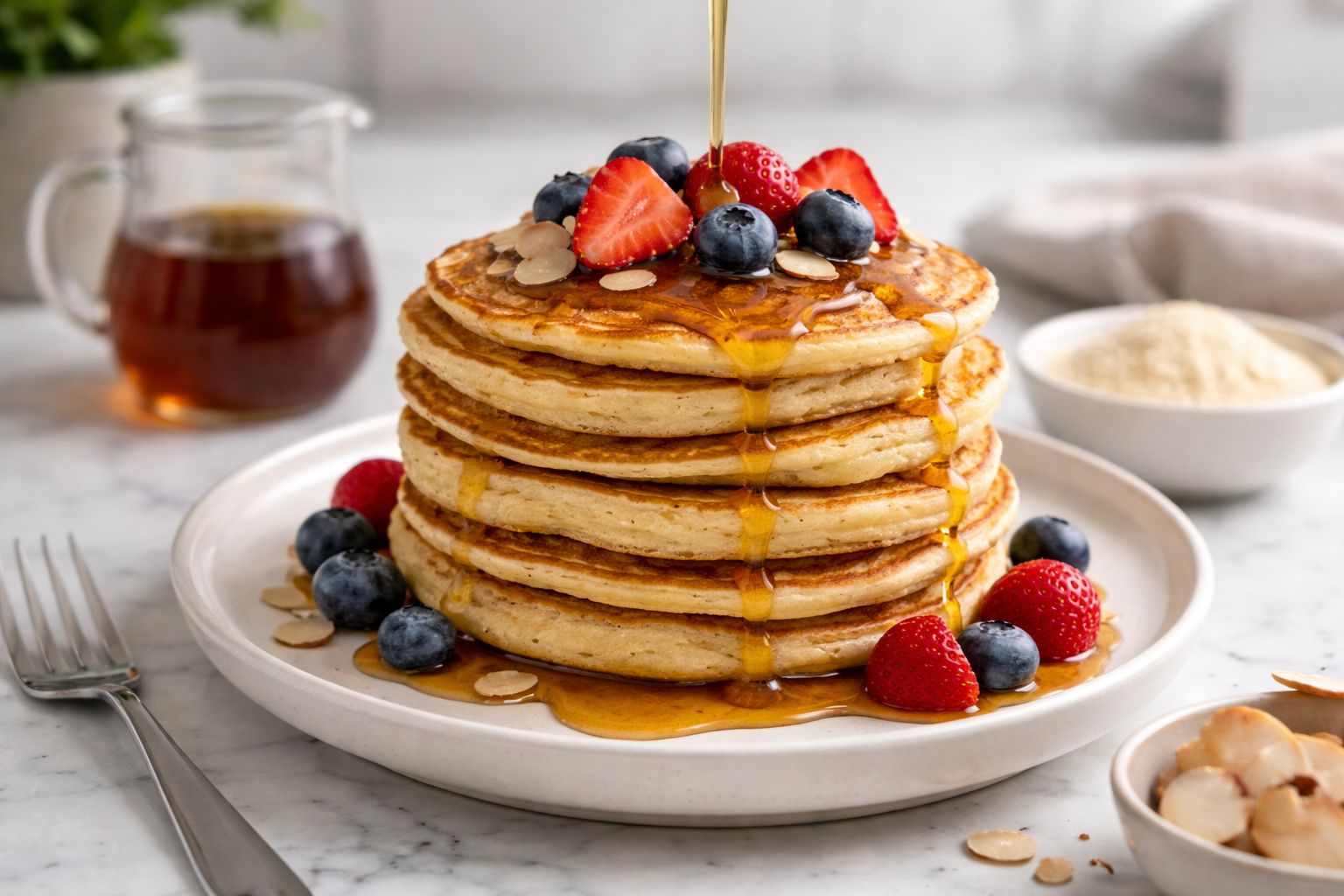 Gluten-Free Almond Flour Pancakes