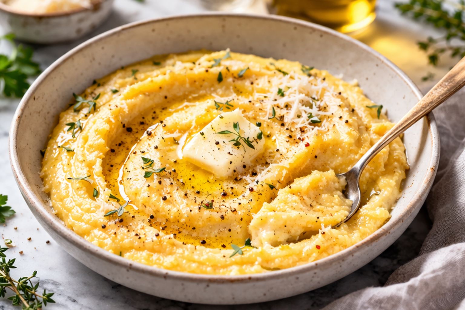 Ina Garten Creamy Parmesan Polenta