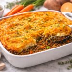 Lentil and Sweet Potato Shepherd’s Pie