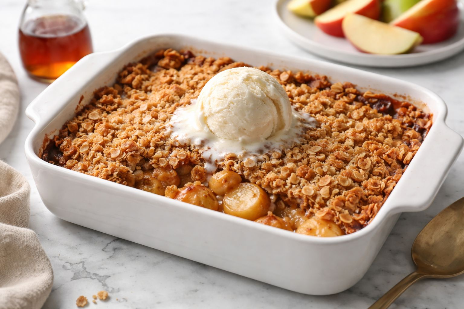 Maple Apple Crisp Recipe