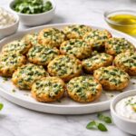 Mediterranean Spinach and Feta Crisps