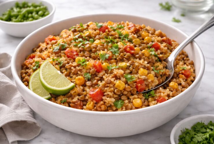 Mexican Rice and Lentils Recipe