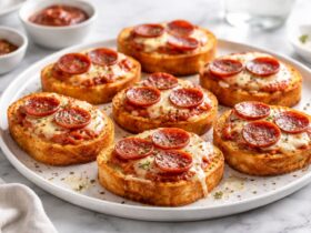 Mini Garlic Toast Pizza Recipe