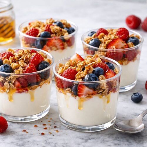 Mini Yogurt Parfait Cups Recipe