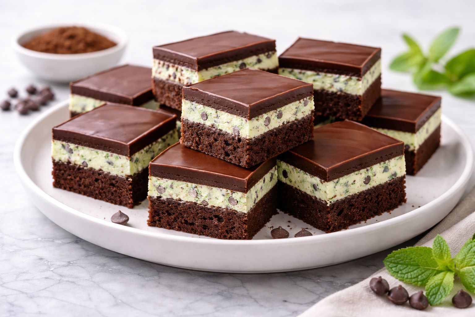 Mint Chip Brownies Recipe
