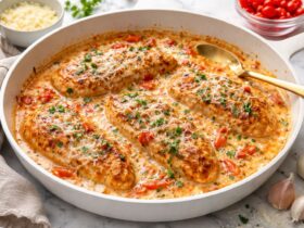 Parmesan Roasted Red Pepper Chicken